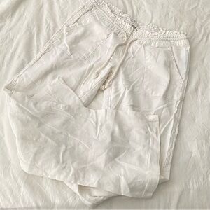 roxy linen pants